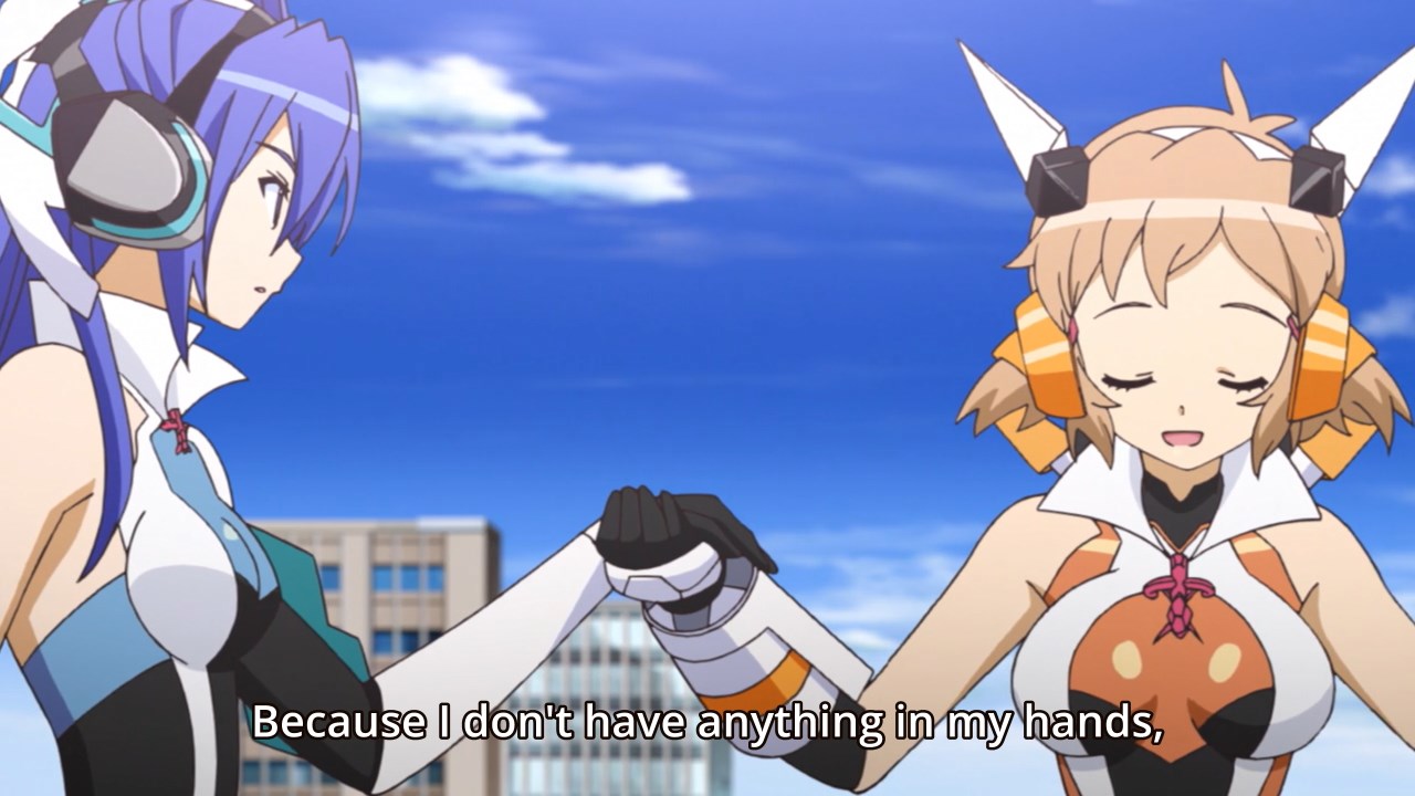 Hibiki: Because I don't have anything in my hands...